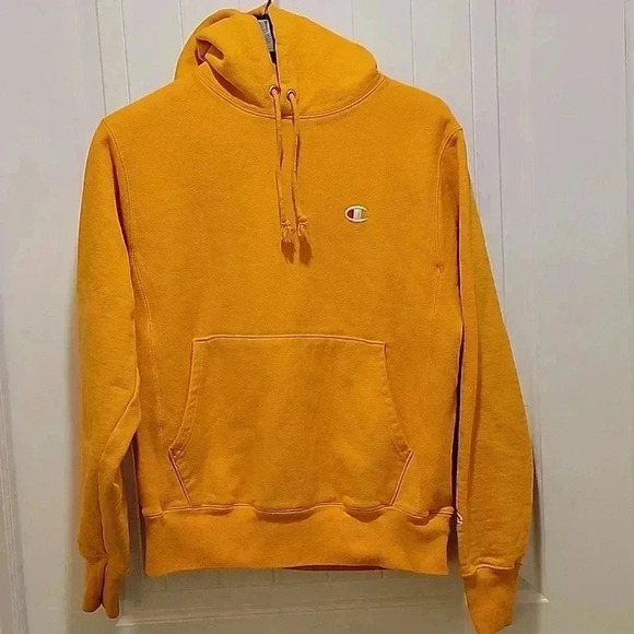 Champion Other - Champion Reverse Weave Vintage Yellow Hoodie Size Small